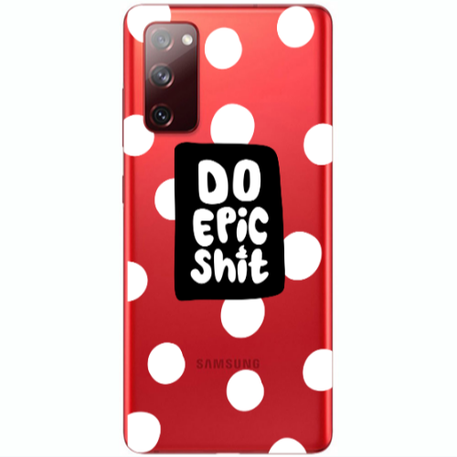 Samsung S20 FE Do Epic Shit Transparent Silicone TPU Θήκη