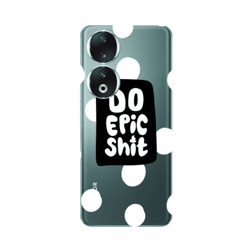 Honor 90 5G Do Epic Shit Transparent Silicone TPU Θήκη