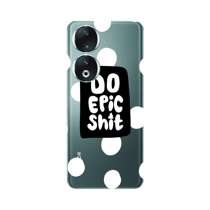 Honor 90 5G Do Epic Shit Transparent Silicone TPU Θήκη
