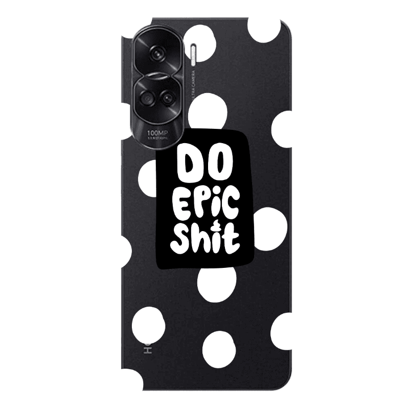 Honor 90 Lite 5G Do Epic Shit Transparent Silicone TPU Θήκη