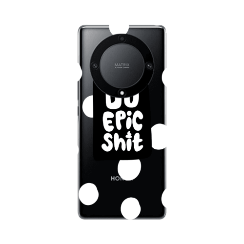 Honor Magic5 Lite 5G Do Epic Shit Transparent Silicone TPU Θήκη