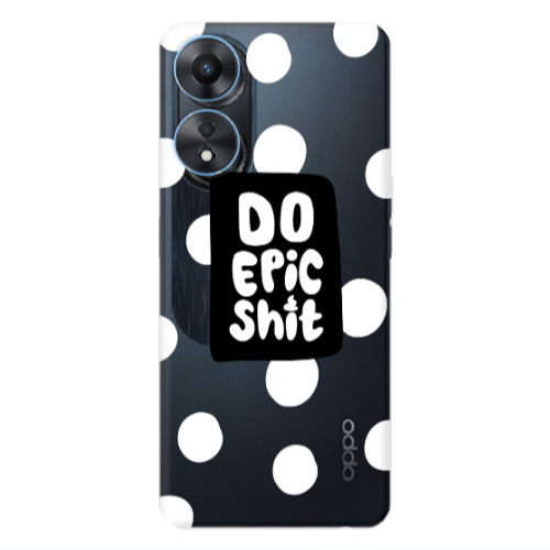 Oppo A 98 Do Epic Shit Transparent Silicone TPU Θήκη