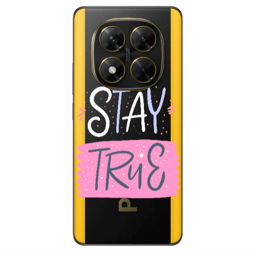 Xiaomi Poco X7 Stay True Transparent Silicone TPU Θήκη