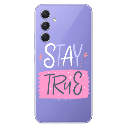 Samsung A56 Stay True Transparent Silicone TPU Θήκη