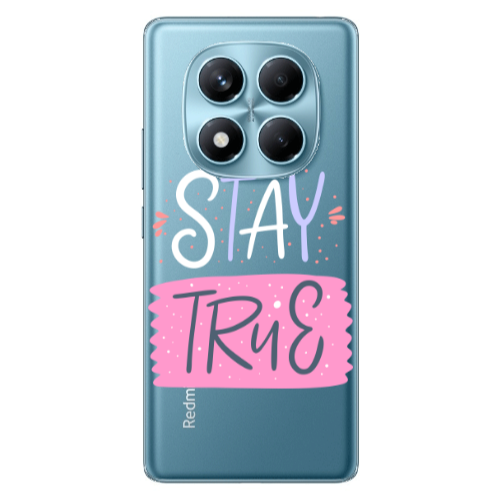 Xiaomi Redmi Note 14 Pro Stay True Transparent Silicone TPU Θήκη