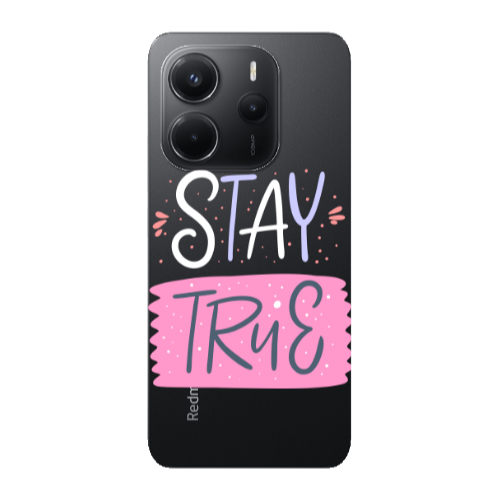 Xiaomi Redmi Note 14 Stay True Transparent Silicone TPU Θήκη