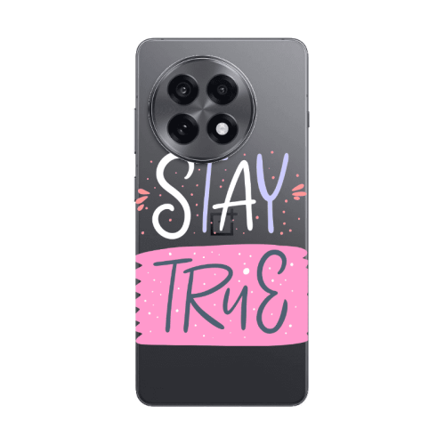 Oneplus 13 5G Stay True Transparent Silicone TPU Θήκη