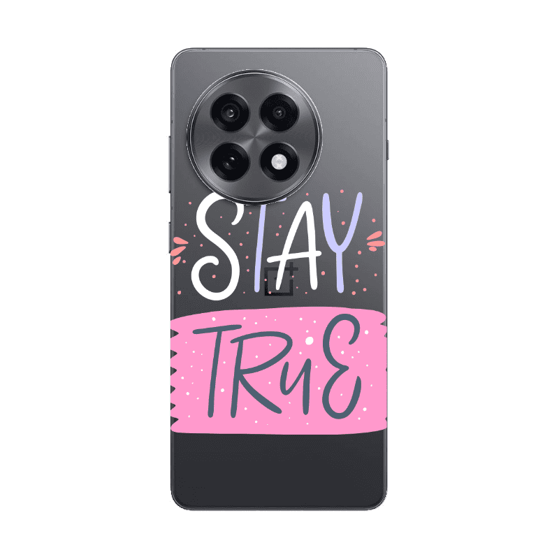 Oneplus 13 5G Stay True Transparent Silicone TPU Θήκη