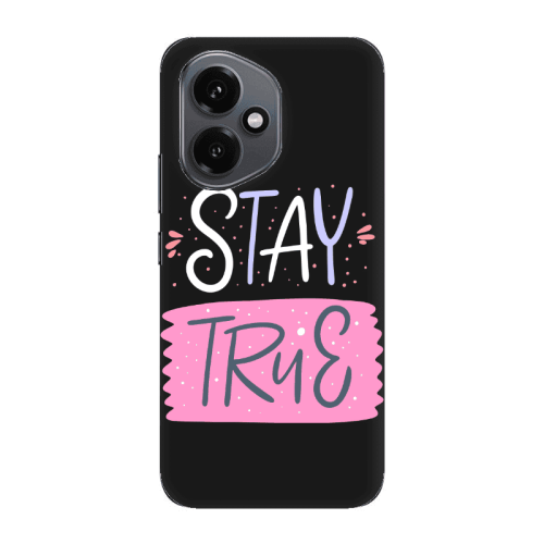 Honor Magic 400 Stay True Black Colored Silicone TPU Θήκη