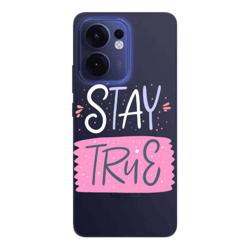 Oppo Reno13 FS Stay True Transparent Silicone TPU Θήκη