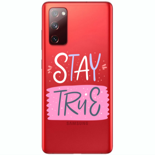 Samsung S20 FE Stay True Transparent Silicone TPU Θήκη