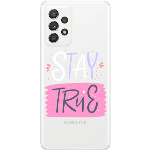 Samsung A53 Stay True Transparent Silicone TPU Θήκη