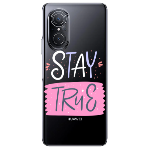 Huawei Nova 9 SE Stay True Transparent Silicone TPU Θήκη