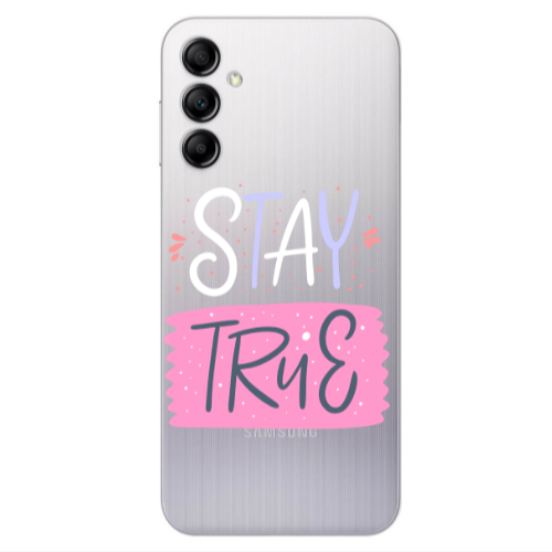 Samsung A24 Stay True Transparent Silicone TPU Θήκη