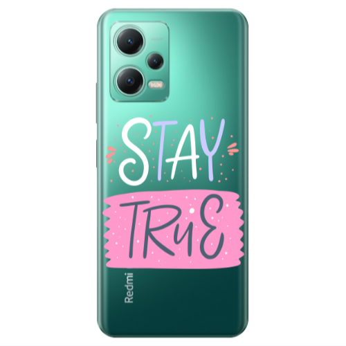 Xiaomi Redmi Note 12 Pro 5G Stay True Transparent Silicone TPU Θήκη