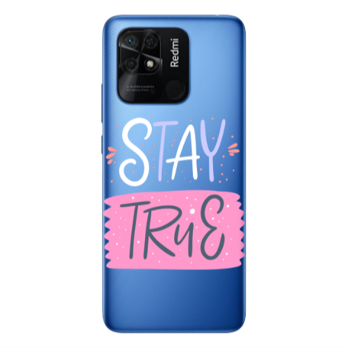 Xiaomi Poco C40 Stay True Transparent Silicone TPU Θήκη