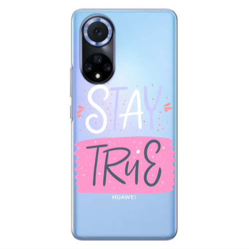 Huawei Nova 9 Stay True Transparent Silicone TPU Θήκη