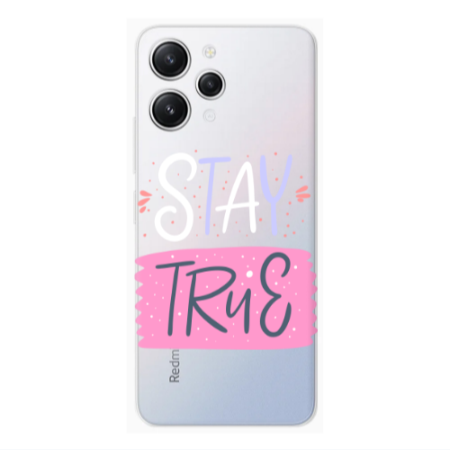 Xiaomi Redmi 12 Stay True Transparent Silicone TPU Θήκη