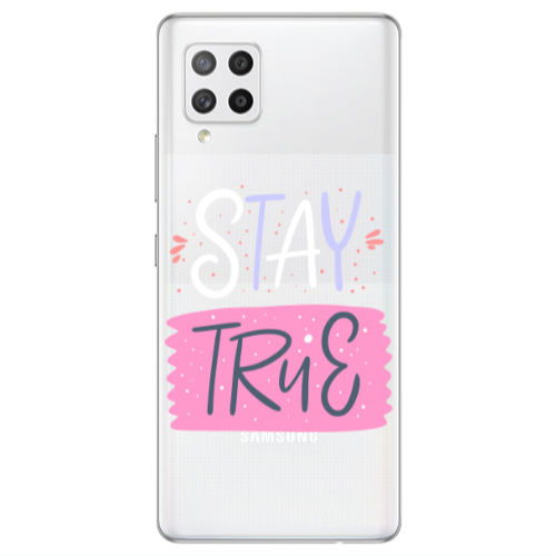 Samsung A42 5G Stay True Transparent Silicone TPU Θήκη