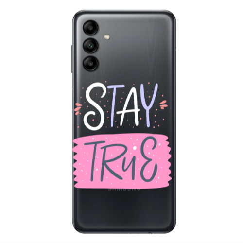 Samsung A13 5G Stay True Transparent Silicone TPU Θήκη