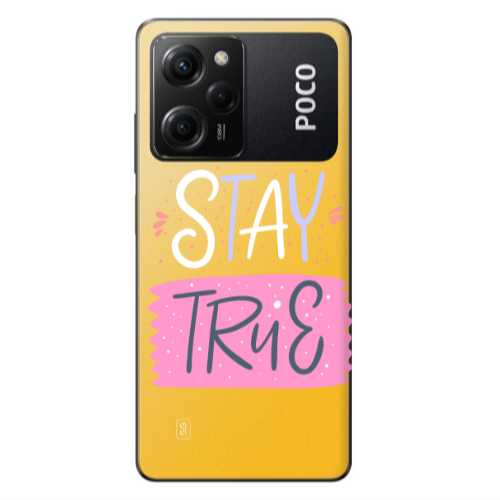 Xiaomi Poco X5 Pro Stay True Transparent Silicone TPU Θήκη