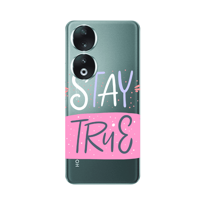 Honor 90 5G Stay True Transparent Silicone TPU Θήκη