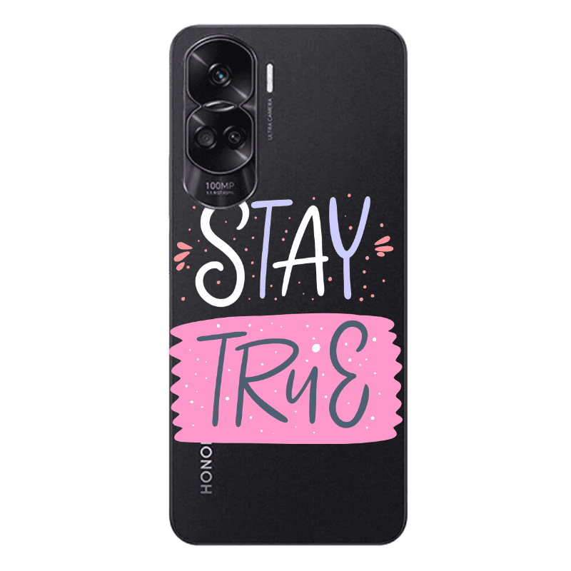Honor 90 Lite 5G Stay True Transparent Silicone TPU Θήκη