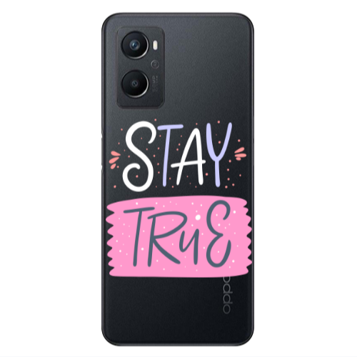 Oppo A 96 Stay True Transparent Silicone TPU Θήκη