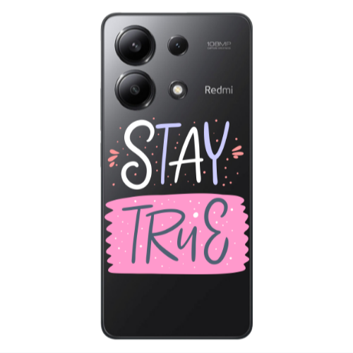 Xiaomi Redmi Note 13 4G Stay True Transparent Silicone TPU Θήκη