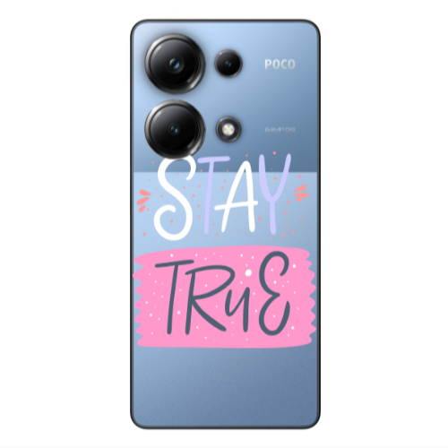 Xiaomi Poco M6 Pro 4G Stay True Transparent Silicone TPU Θήκη