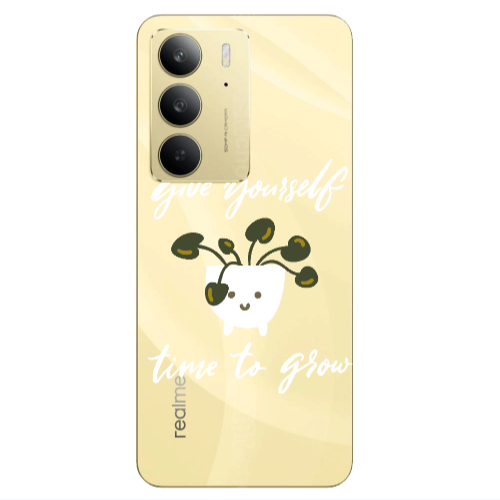 Realme C 75 Give Yourself Transparent Silicone TPU Θήκη