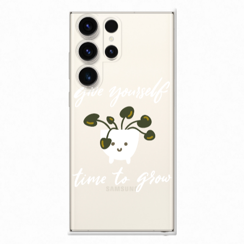 Samsung S25 Ultra Give Yourself Transparent Silicone TPU Θήκη