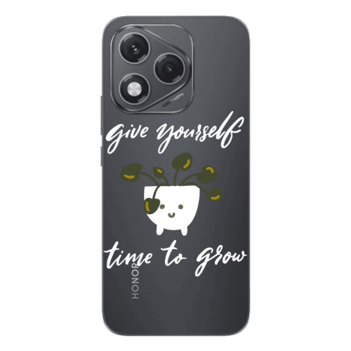 Honor 400 Lite Give Yourself Transparent Silicone TPU Θήκη