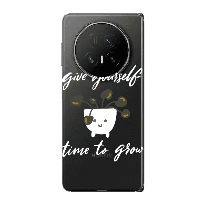 Honor Magic V5 Give Yourself Transparent Silicone TPU Θήκη