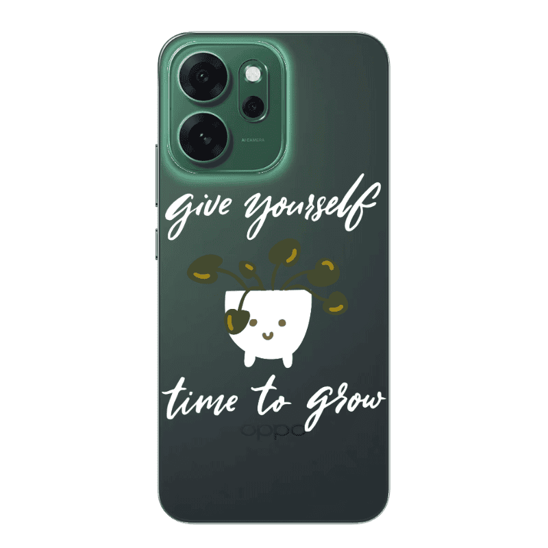 Oppo Reno 14 FS Give Yourself Transparent Silicone TPU Θήκη