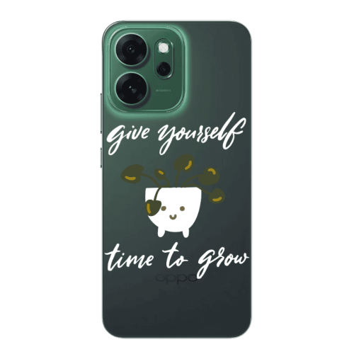 Oppo 14 F Give Yourself Transparent Silicone TPU Θήκη