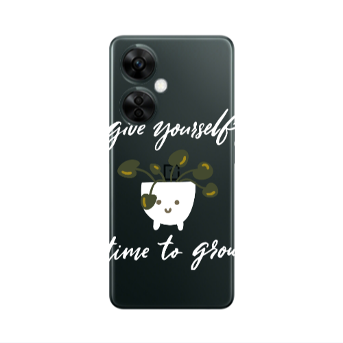 Oneplus Nord CE 3 Lite 5G Give Yourself Transparent Silicone TPU Θήκη
