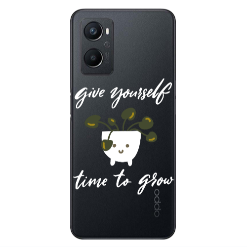 Oppo A 96 Give Yourself Transparent Silicone TPU Θήκη
