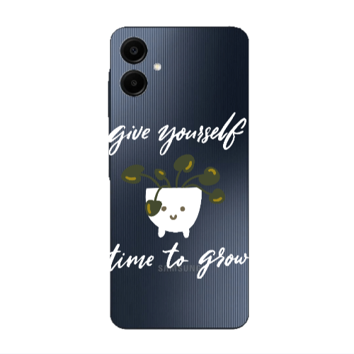 Samsung A06 Give Yourself Transparent Silicone TPU Θήκη