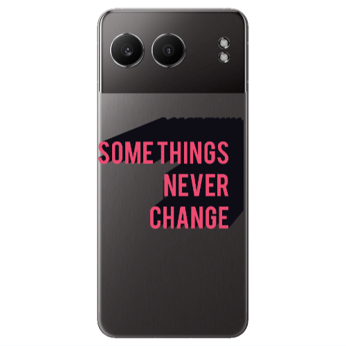 Oneplus Nord 4 Somethings Never Change Transparent Silicone TPU Θήκη