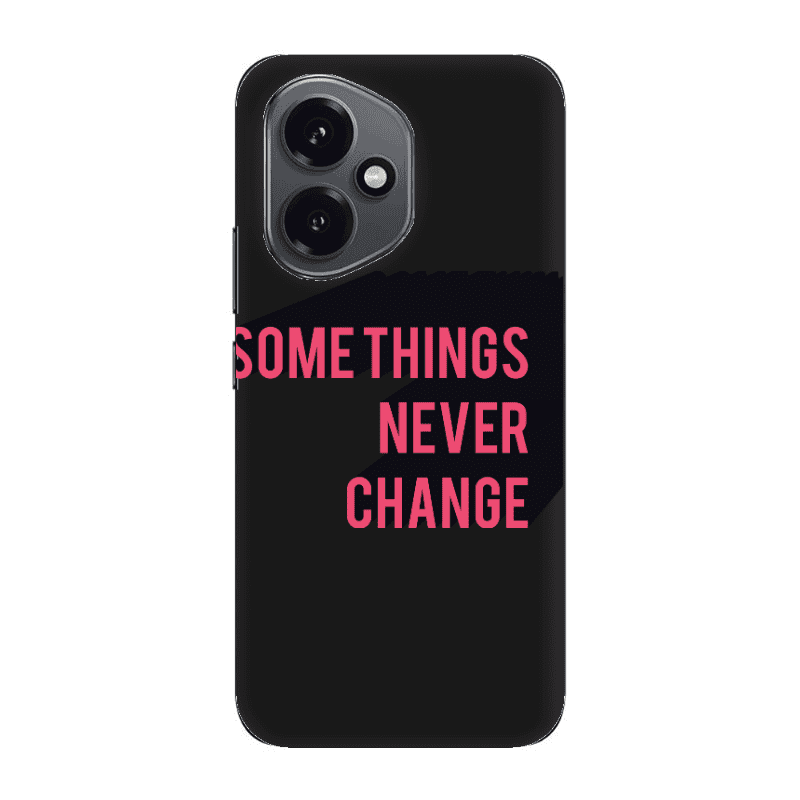 Honor Magic 400 Somethings Never Change Black Colored Silicone TPU Θήκη