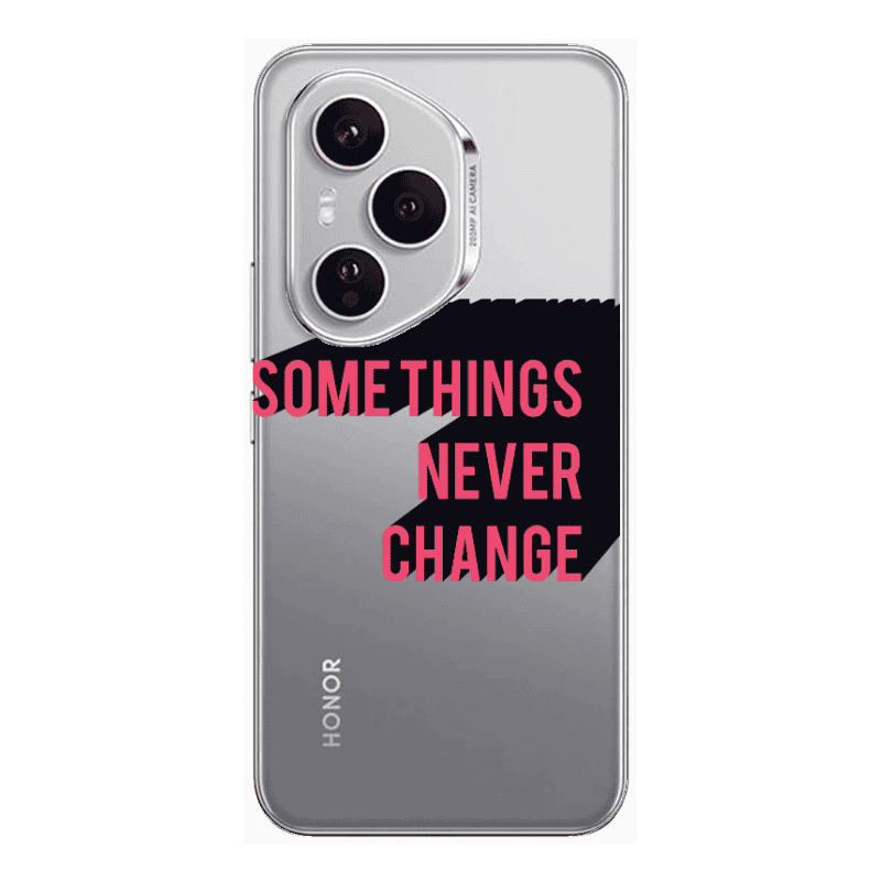 Honor Magic 400 Pro Somethings Never Change Transparent Silicone TPU Θήκη
