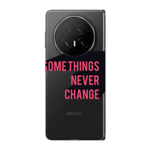 Honor Magic V5 Somethings Never Change Transparent Silicone TPU Θήκη