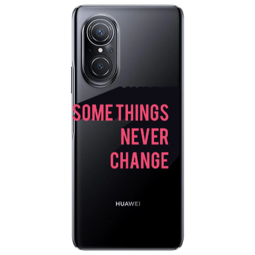 Huawei Nova 9 SE Somethings Never Change Transparent Silicone TPU Θήκη