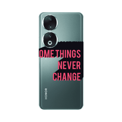 Honor 90 5G Somethings Never Change Transparent Silicone TPU Θήκη