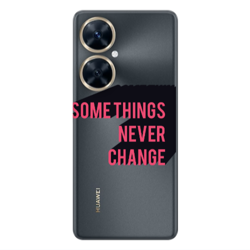 Huawei Nova 11i Somethings Never Change Transparent Silicone TPU Θήκη