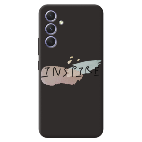 Samsung A36 Inspire Black Colored Silicone TPU Θήκη
