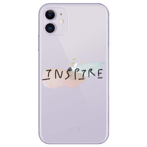 Apple iPhone 11  Inspire Transparent Silicone TPU Θήκη