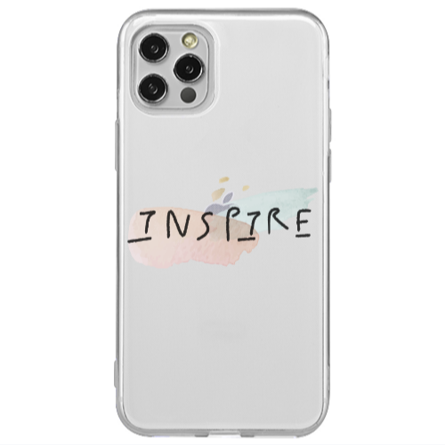 Apple iPhone 12 Pro Inspire Transparent Silicone TPU Θήκη