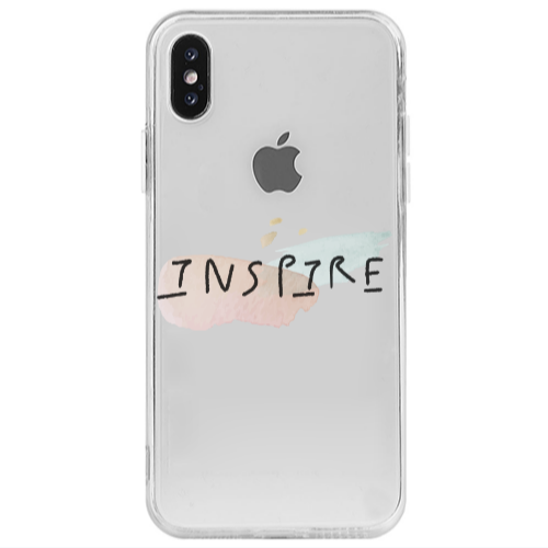 Apple iPhone Xs Max Inspire Transparent Silicone TPU Θήκη